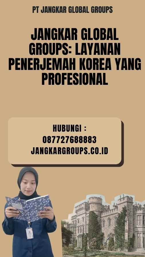 Jangkar Global Groups Layanan Penerjemah Korea yang Profesional