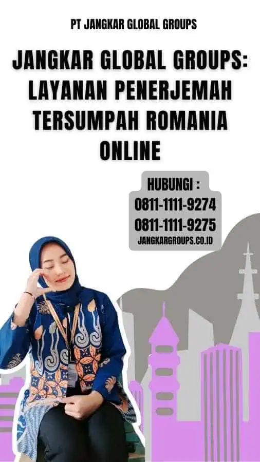 Jangkar Global Groups Layanan Penerjemah Tersumpah Romania Online