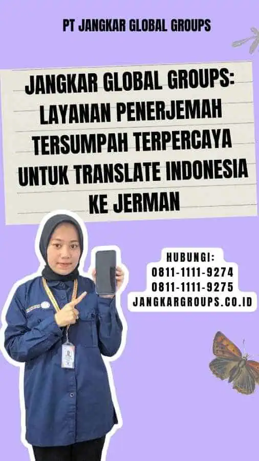 Jangkar Global Groups Layanan Penerjemah Tersumpah Terpercaya untuk Translate Indonesia ke Jerman