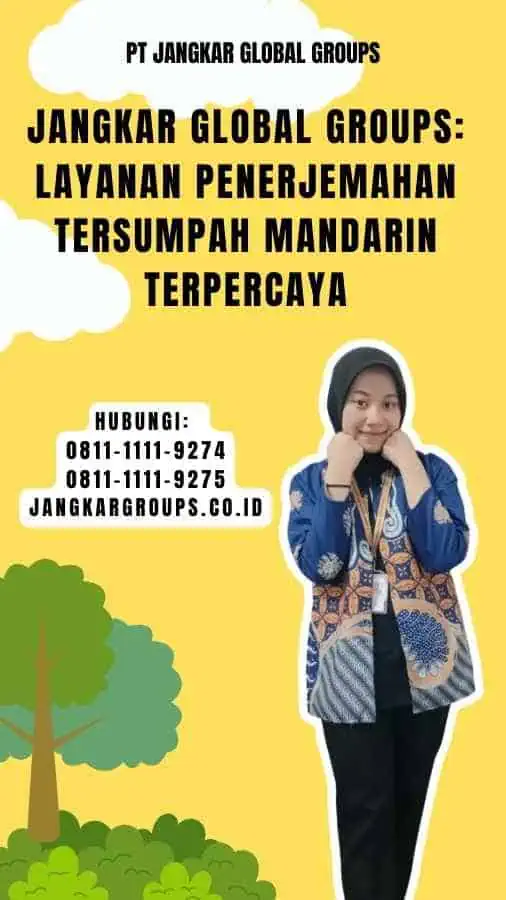 Jangkar Global Groups Layanan Penerjemahan Tersumpah Mandarin Terpercaya