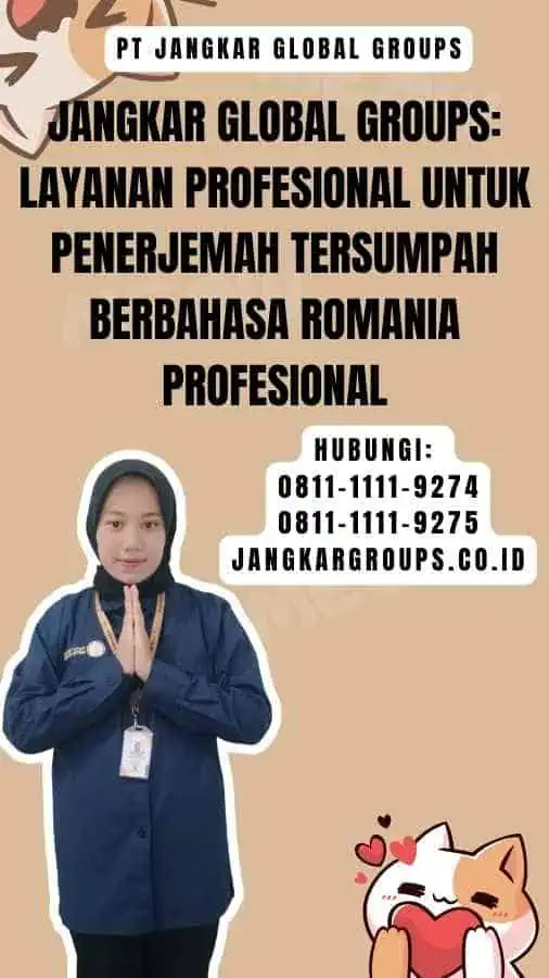 Jangkar Global Groups Layanan Profesional untuk Penerjemah Tersumpah Berbahasa Romania Profesional