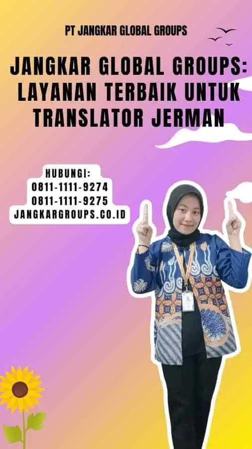 Jangkar Global Groups Layanan Terbaik untuk Translator Jerman