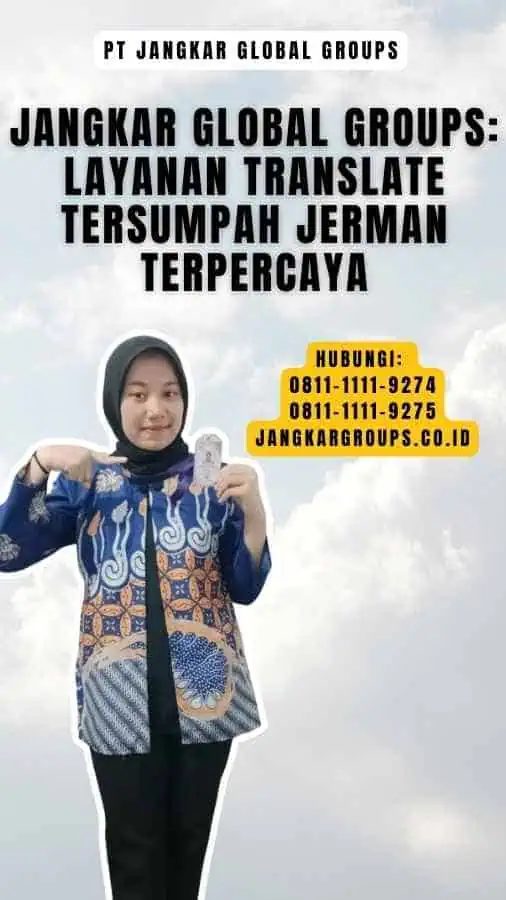 Jangkar Global Groups Layanan Translate Tersumpah Jerman Terpercaya