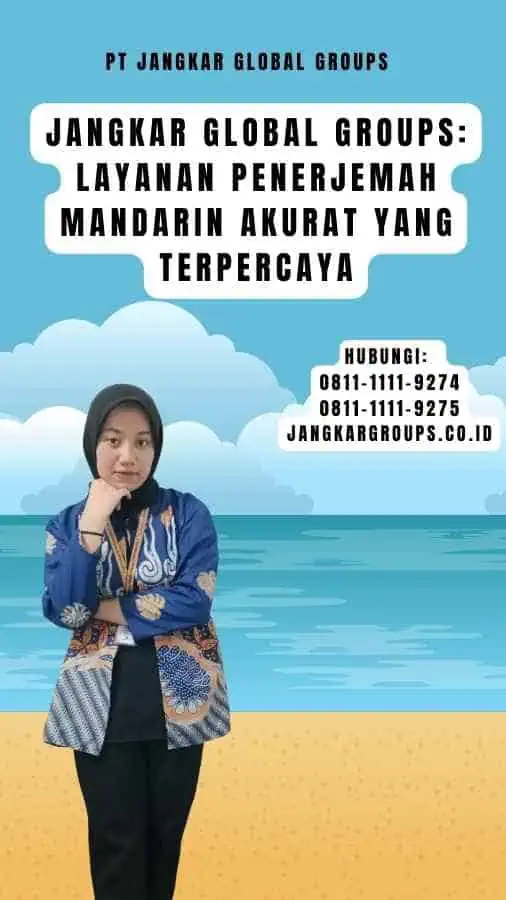 Jangkar Global Groups Layanan penerjemah mandarin akurat yang Terpercaya