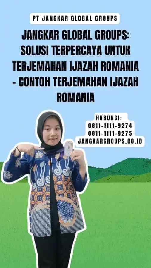 Jangkar Global Groups Solusi Terpercaya untuk Terjemahan Ijazah Romania - Contoh Terjemahan Ijazah Romania