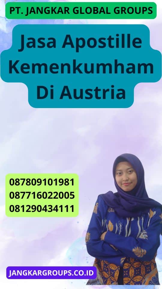 Jasa Apostille Kemenkumham Di Austria