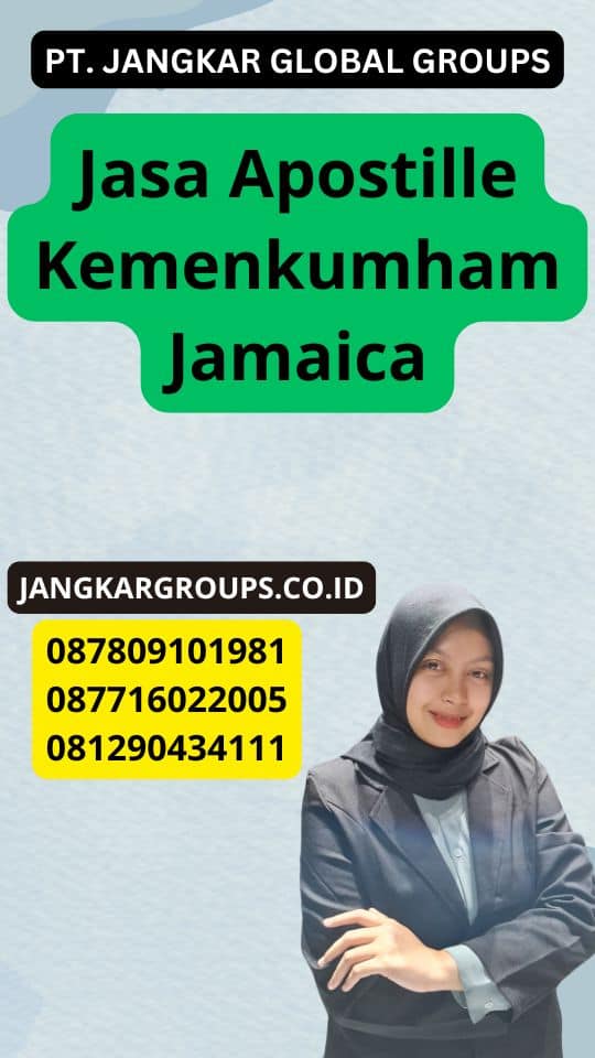 Jasa Apostille Kemenkumham Jamaica