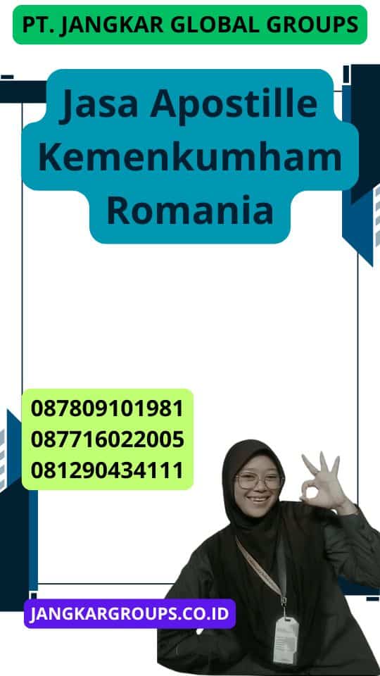 Jasa Apostille Kemenkumham Romania