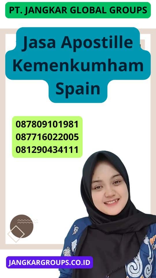 Jasa Apostille Kemenkumham Spain