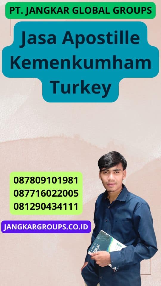 Jasa Apostille Kemenkumham Turkey