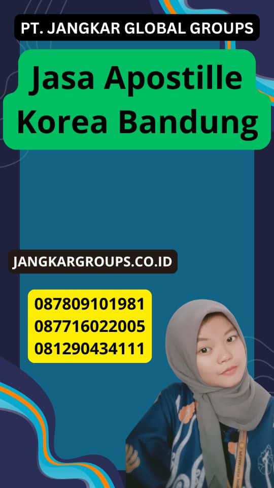 Jasa Apostille Korea Bandung