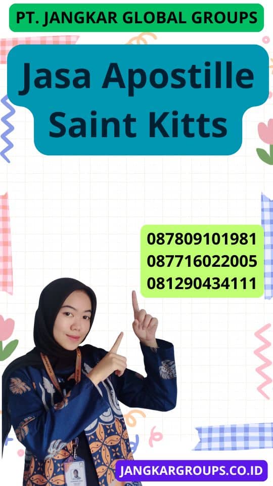 Jasa Apostille Saint Kitts