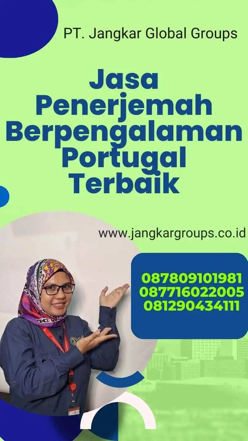 Jasa Penerjemah Berpengalaman Portugal Terbaik