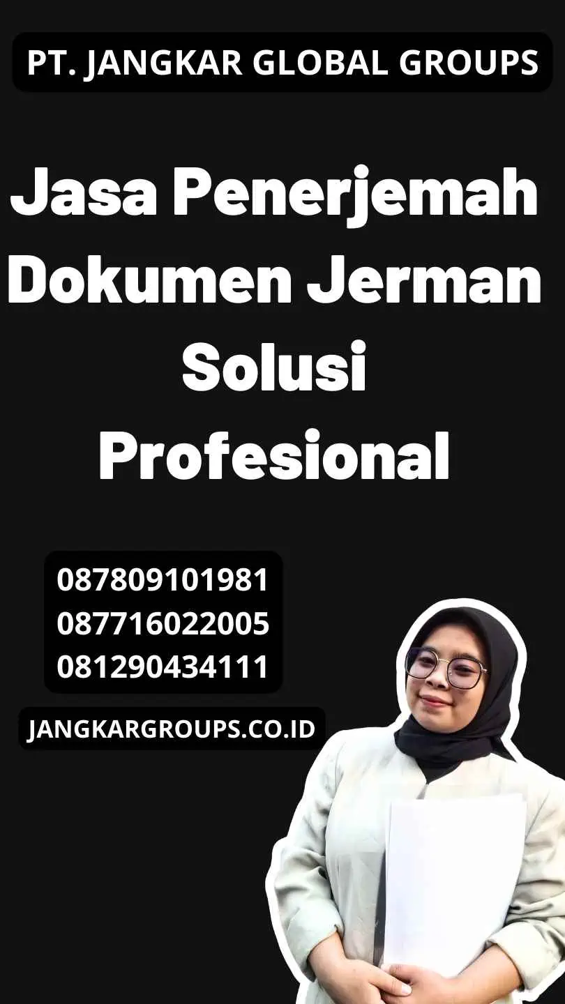 Jasa Penerjemah Dokumen Jerman Solusi Profesional