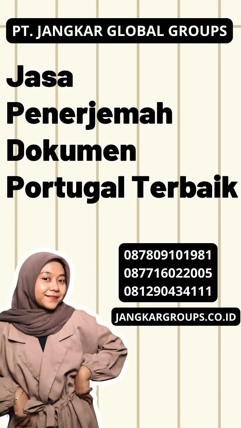 Jasa Penerjemah Dokumen Portugal Terbaik