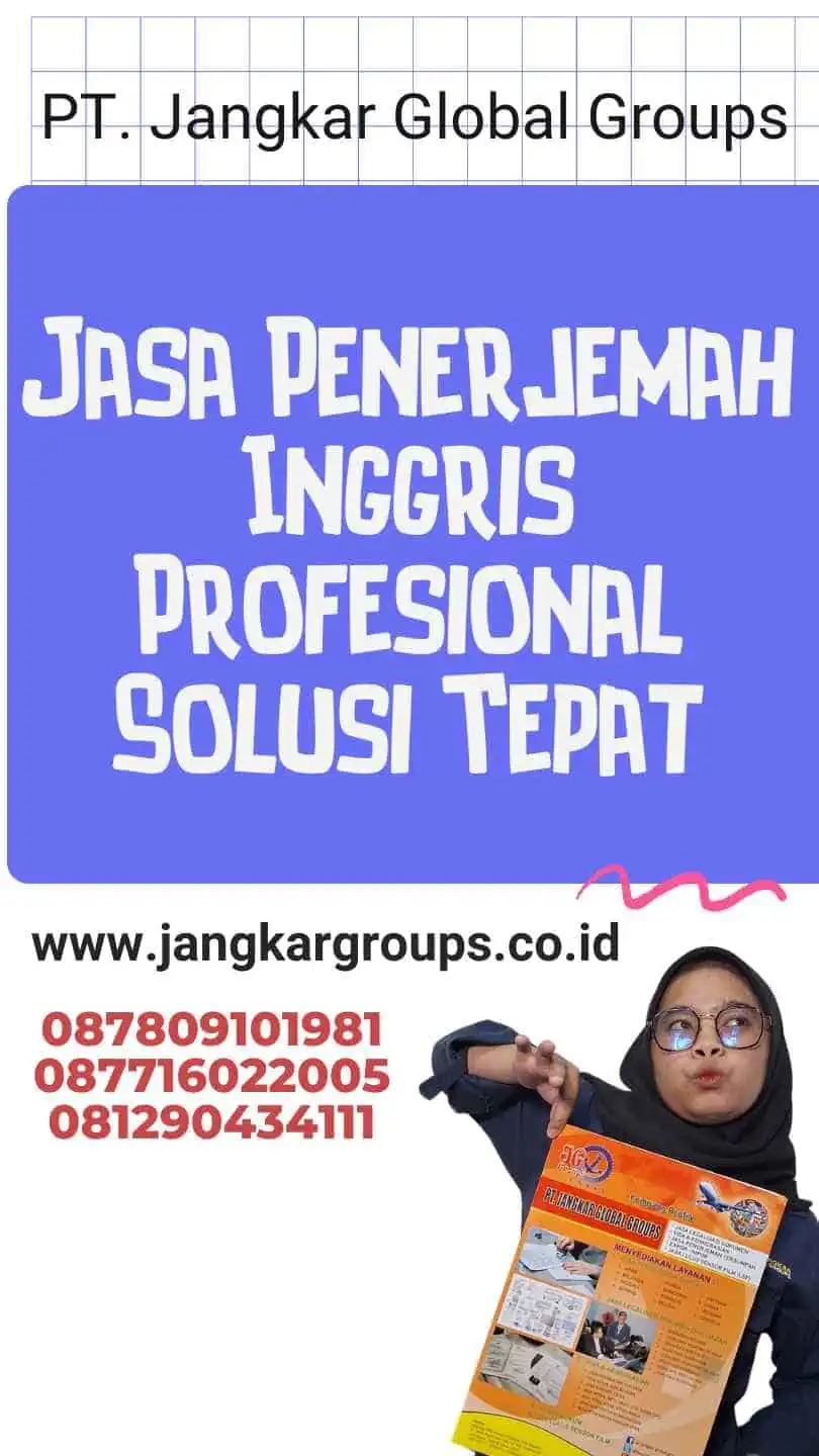 Jasa Penerjemah Inggris Profesional Solusi Tepat