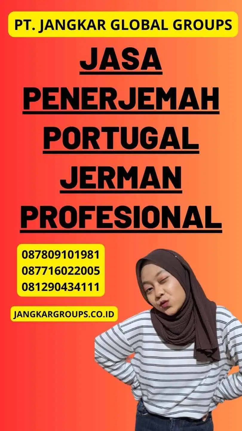 Jasa Penerjemah Portugal Jerman Profesional