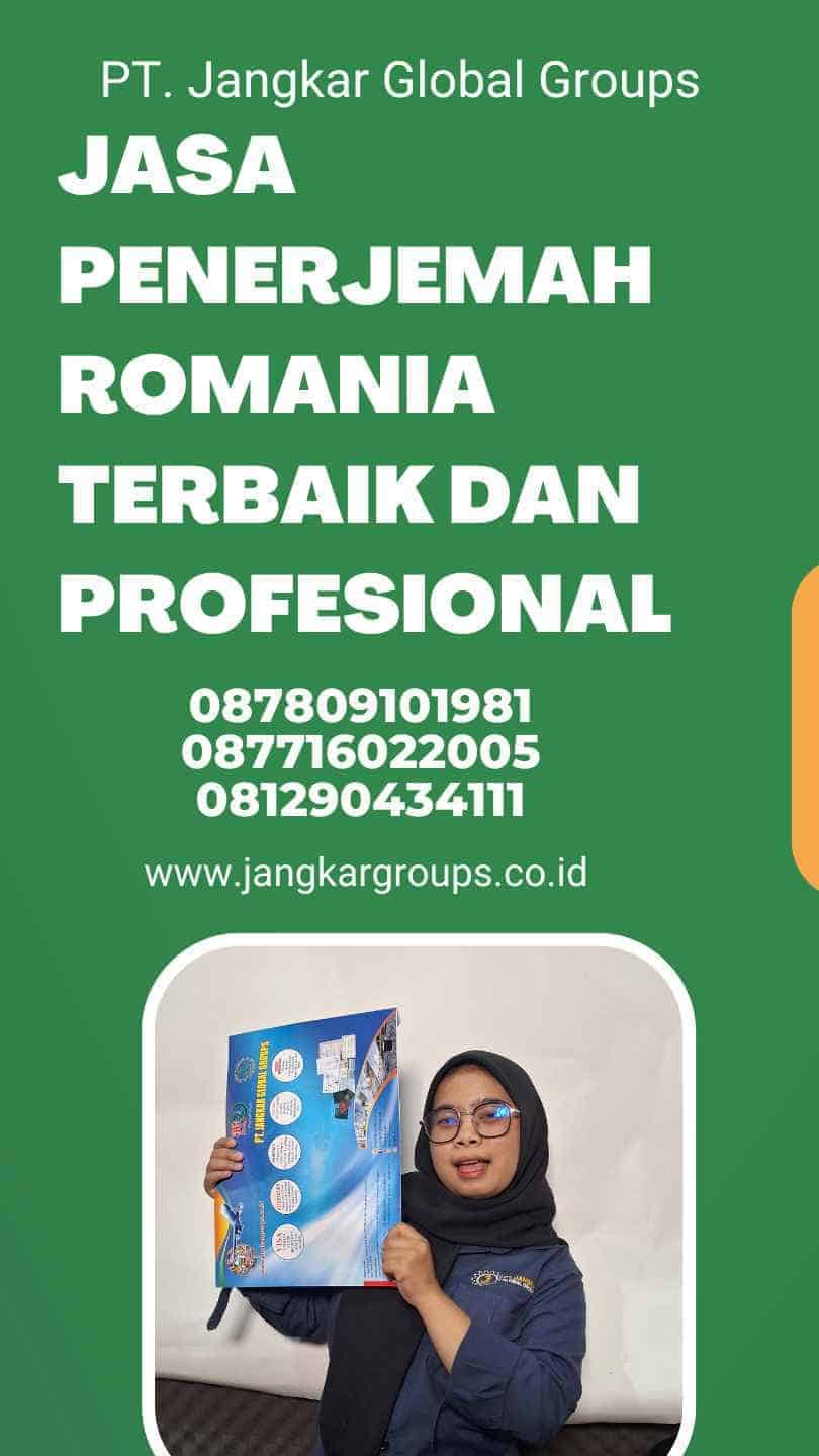 Jasa Penerjemah Romania Terbaik dan Profesional