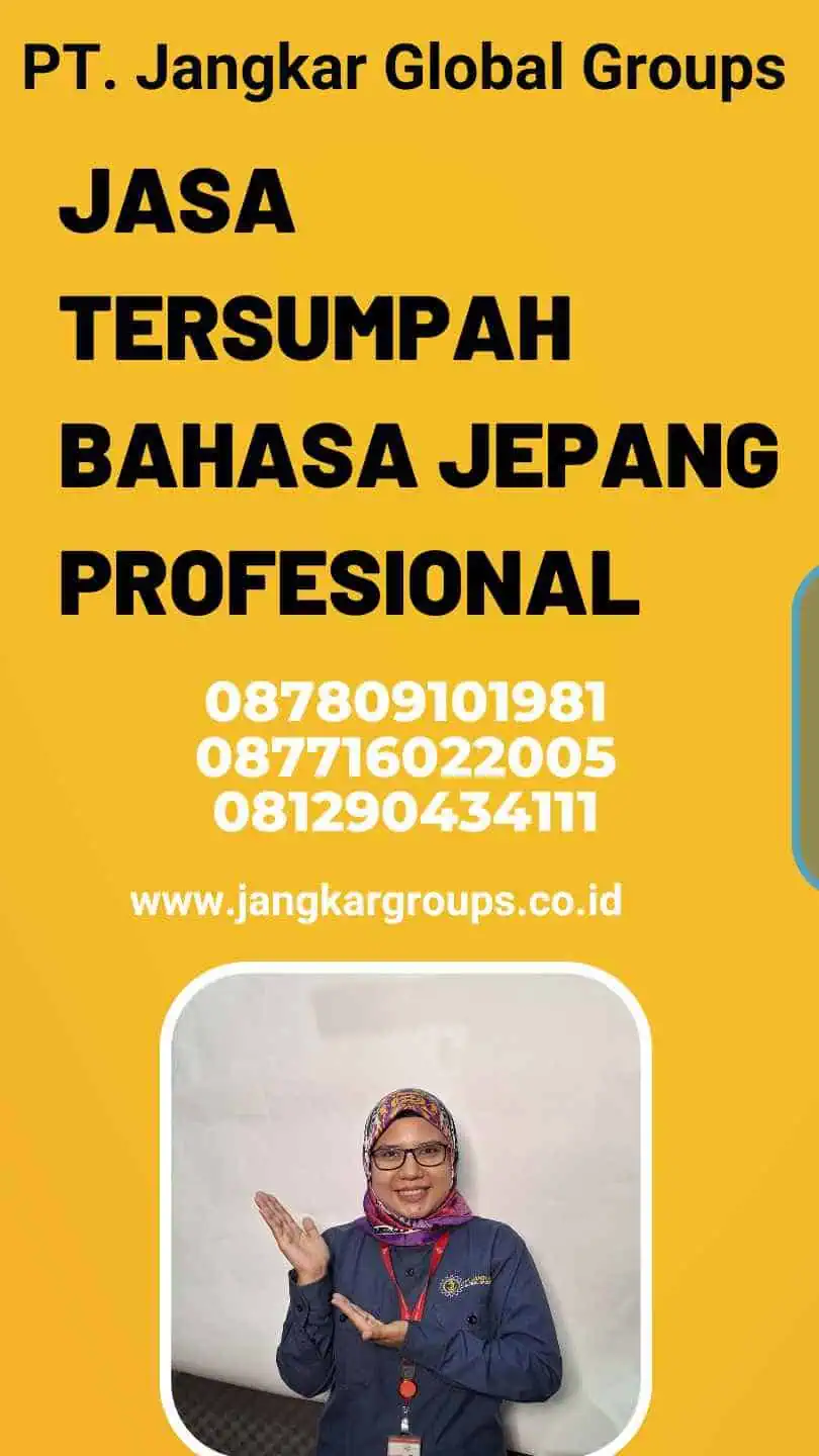 Jasa Tersumpah Bahasa Jepang Profesional