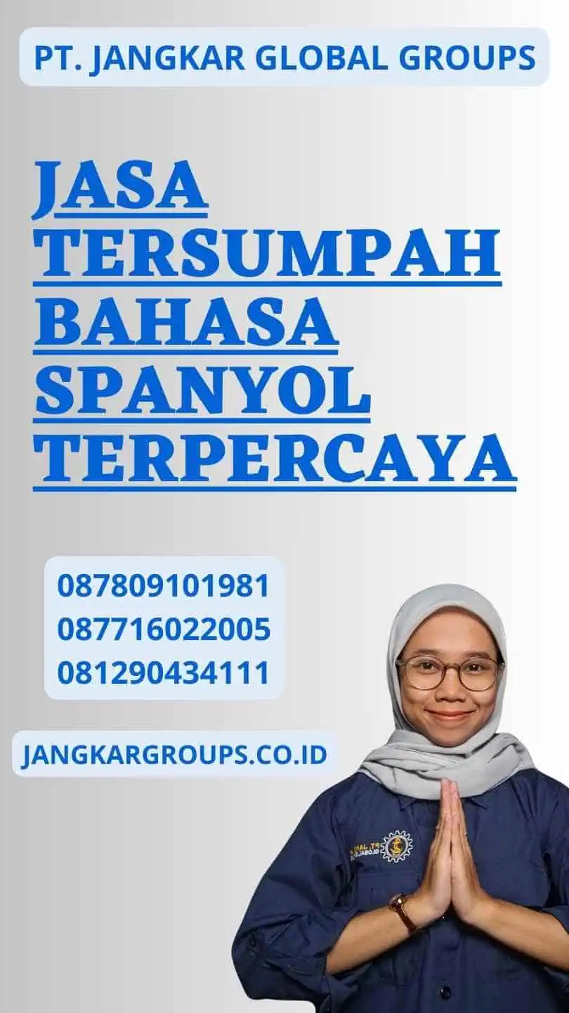 Jasa Tersumpah Bahasa Spanyol Terpercaya