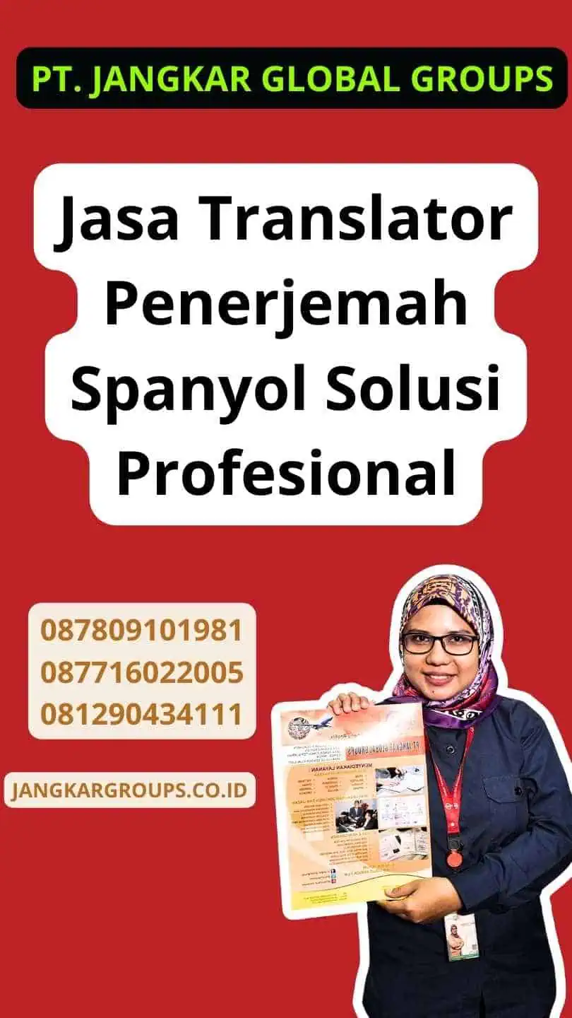 Jasa Translator Penerjemah Spanyol Solusi Profesional