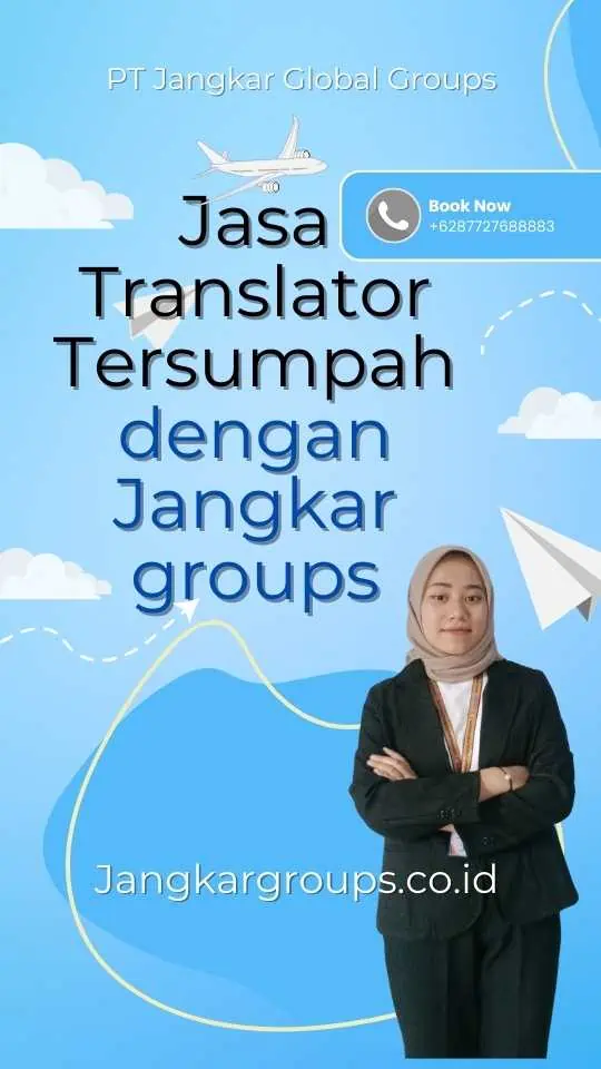 Jasa Translator Tersumpah dengan Jangkargroups