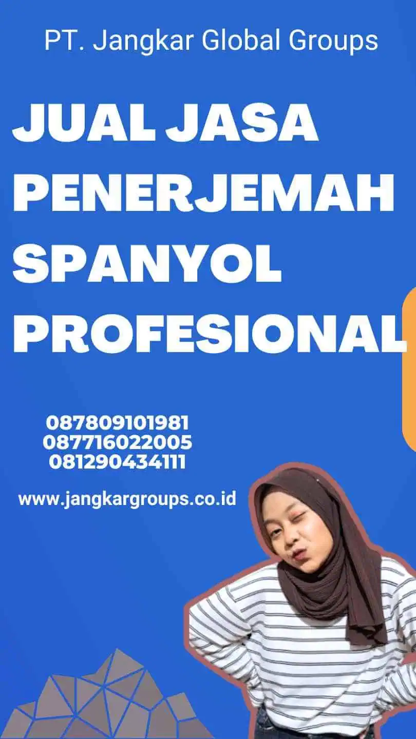 Jual Jasa Penerjemah Spanyol Profesional