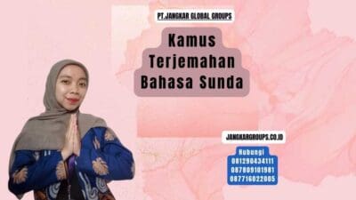 Kamus Terjemahan Bahasa Sunda