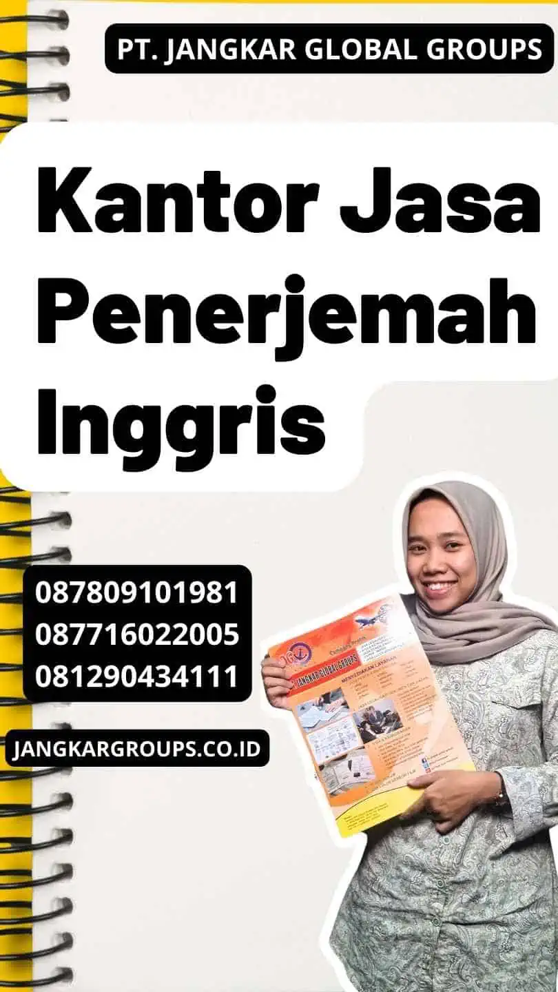 Kantor Jasa Penerjemah Inggris