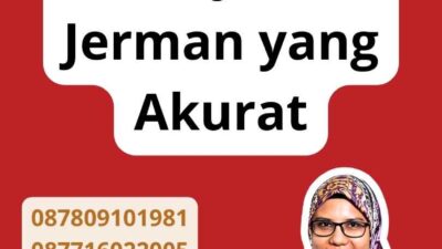 Kantor Jasa Penerjemah Jerman yang Akurat