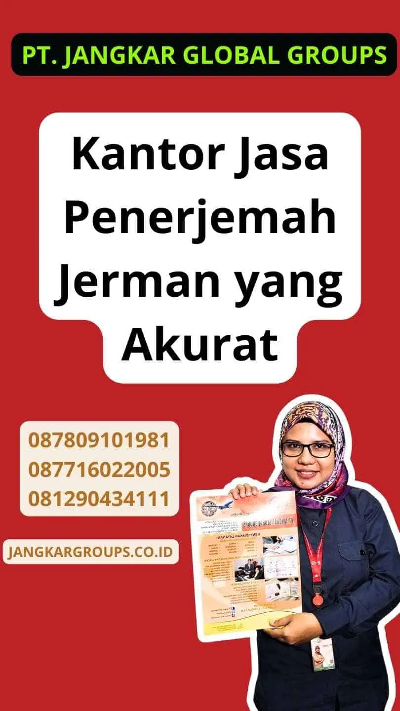 Kantor Jasa Penerjemah Jerman yang Akurat