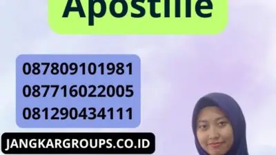 Keluar Negeri Menggunakan Apostille