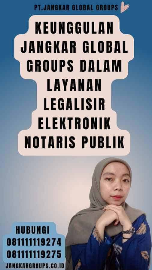 Keunggulan Jangkar Global Groups dalam Layanan Legalisir Elektronik Notaris Publik