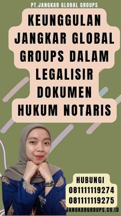 Keunggulan Jangkar Global Groups dalam Legalisir Dokumen Hukum Notaris