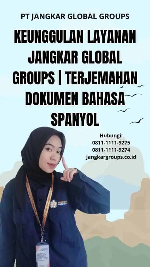 Keunggulan Layanan Jangkar Global Groups | Terjemahan Dokumen Bahasa Spanyol