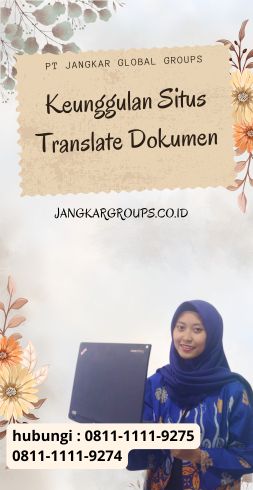 Keunggulan Situs Translate Dokumen