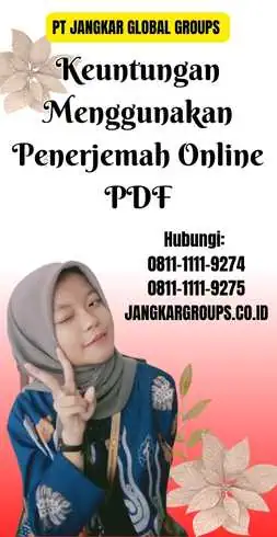 Keuntungan Menggunakan Penerjemah Online PDF