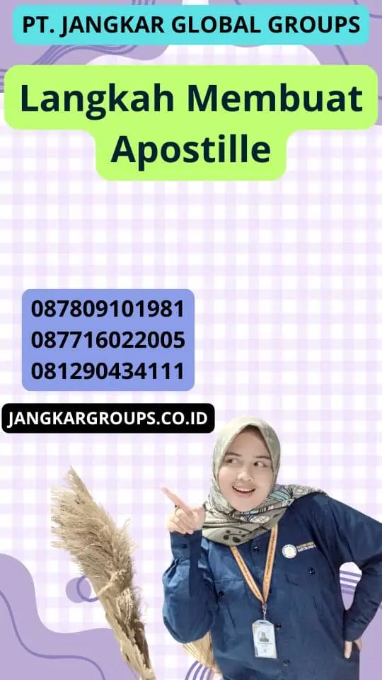 Langkah Membuat Apostille