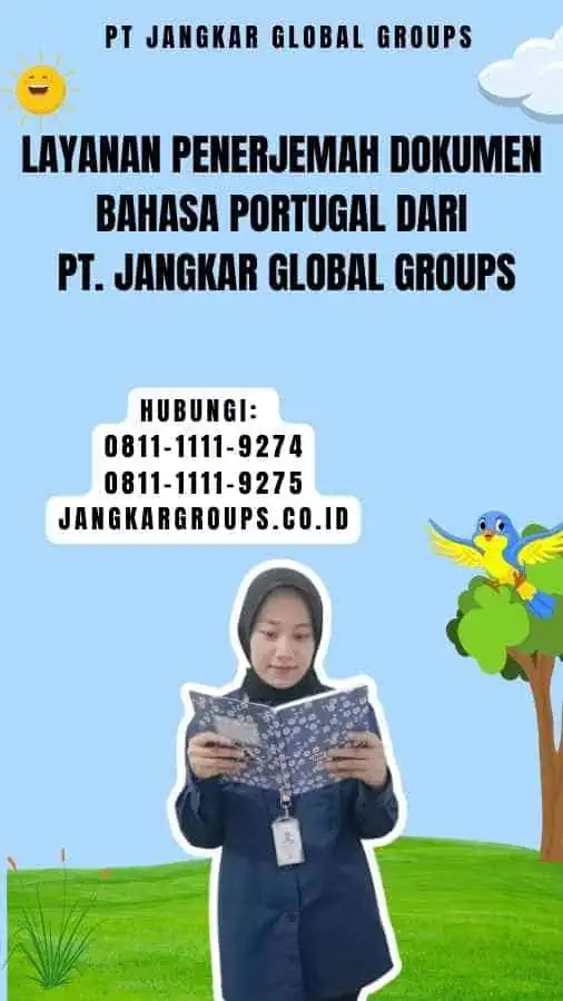 Layanan Penerjemah Dokumen Bahasa Portugal dari PT. Jangkar Global Groups