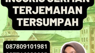 Layanan Penerjemah Inggris Jerman Terjemahan Tersumpah