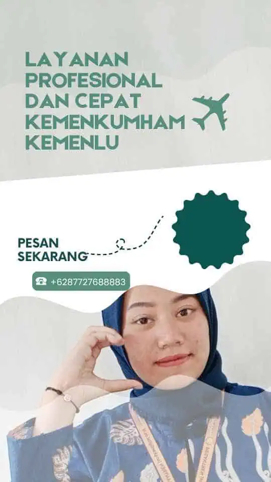 Layanan Profesional Dan Cepat Kemenkumham Kemenlu