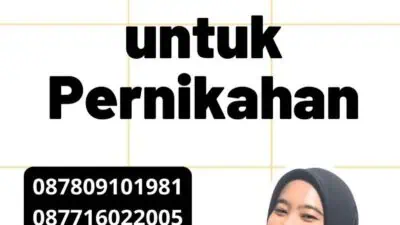 Legalisasi Akta Lahir untuk Pernikahan