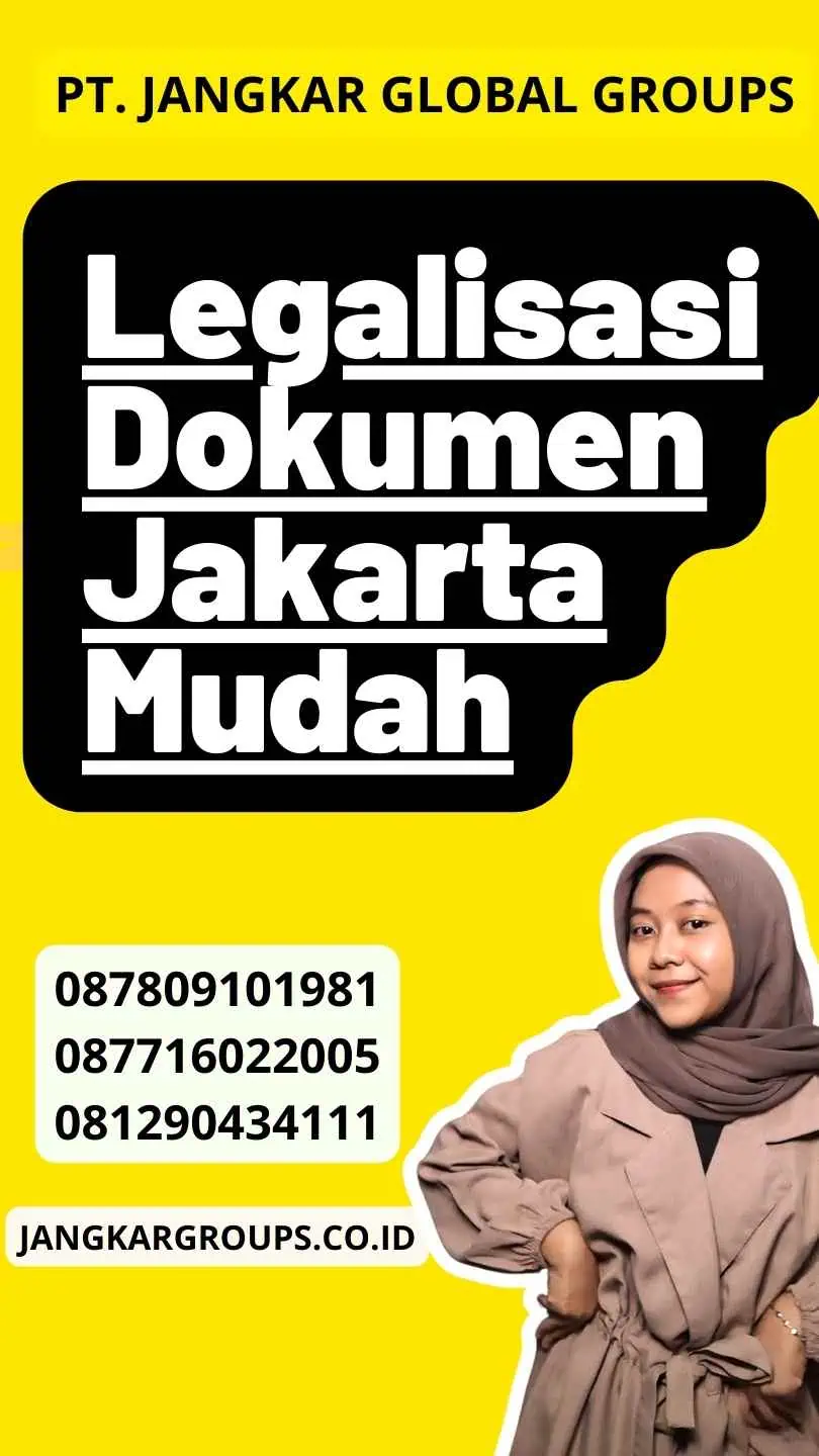 Legalisasi Dokumen Jakarta Mudah