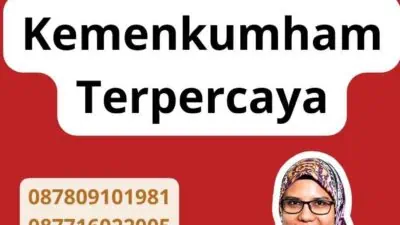 Legalisasi Dokumen Kemenkumham Terpercaya