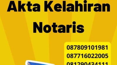 Legalisasi Internasional Akta Kelahiran Notaris