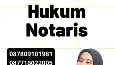 Legalisir Dokumen Hukum Notaris