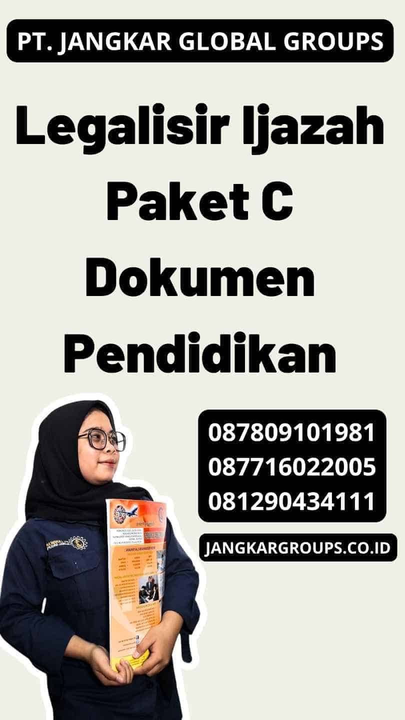 Legalisir Ijazah Paket C Dokumen Pendidikan