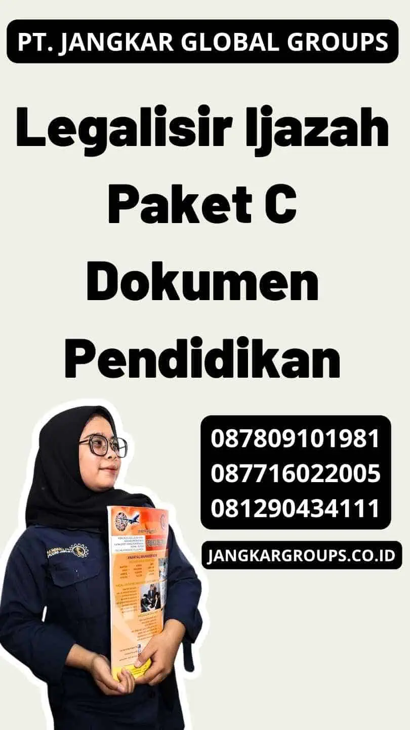 Legalisir Ijazah Paket C Dokumen Pendidikan