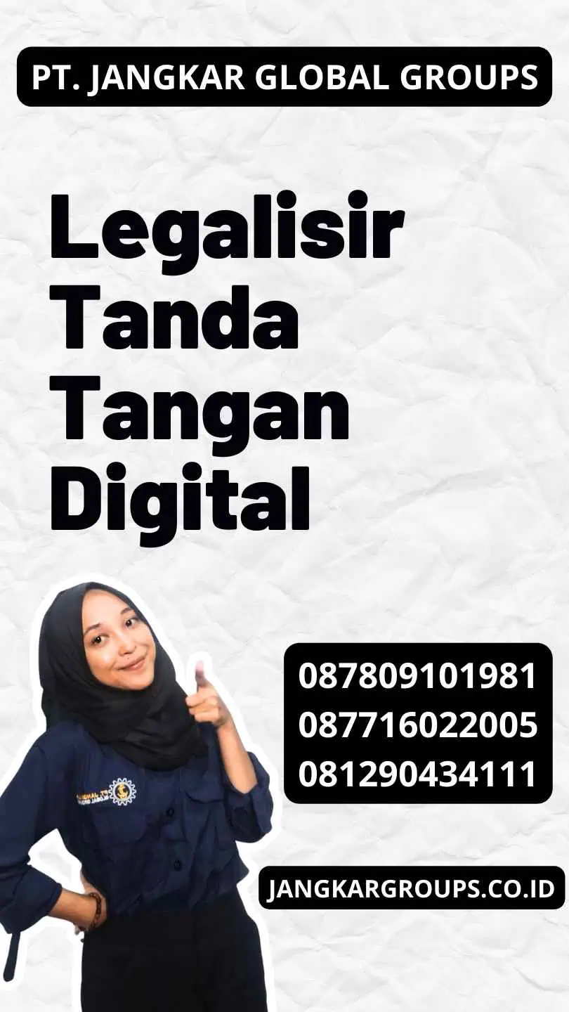 Legalisir Tanda Tangan Digital