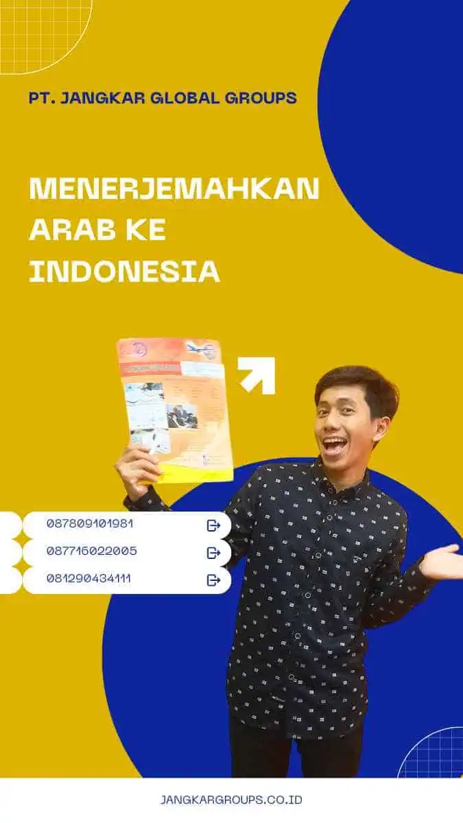 Menerjemahkan Arab Ke Indonesia